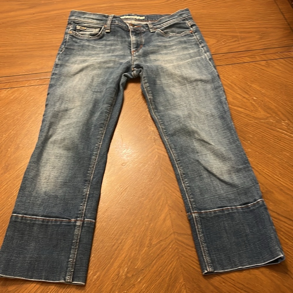 Joe’s Jeans Socialite Kicker Denim Capris Size 27 Ryder II 24” inseam EUC